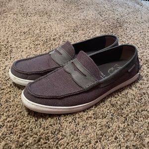 Cole Haan Pinch Weekender Grey Canvas size 9.5